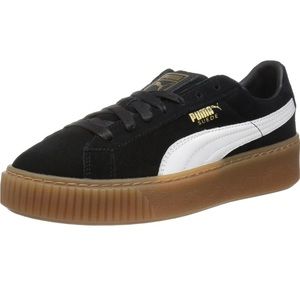PUMA Womens Suede Platform Sneaker